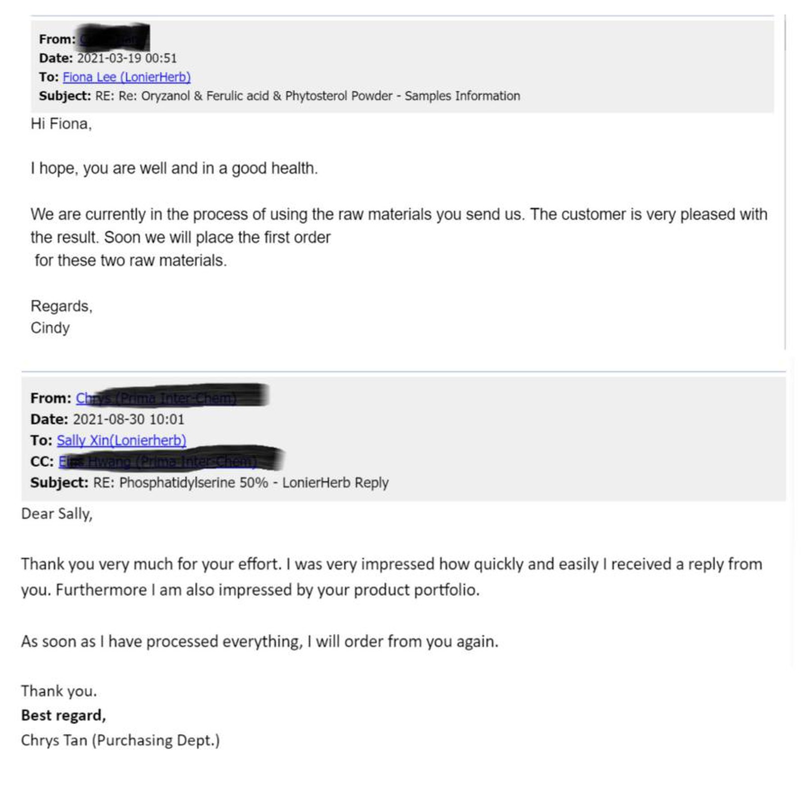 LonierHerb Custom Feedback LonierHerb Custom Feedback